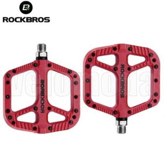 Педали для велосипеда Rockbros 2018-12A (Красный)