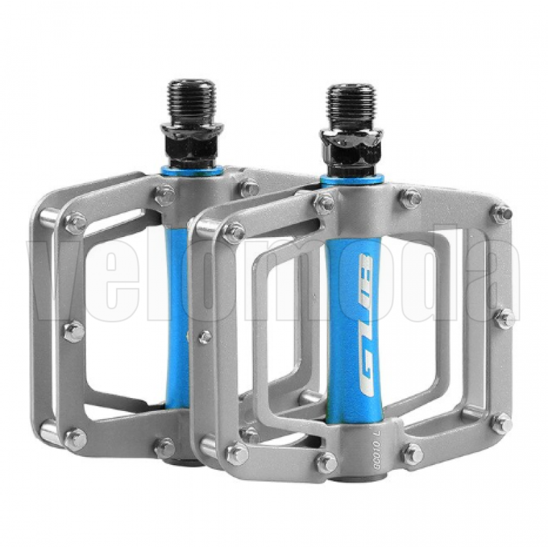 Педали для велосипеда GUB GC-010 (Серо-синие) Педали для велосипеда GUB GC-010 (Серо-синие)