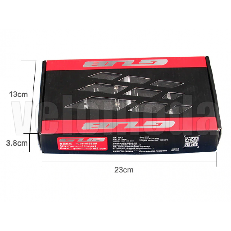 Педали для велосипеда GUB GC-008 (Чёрные)