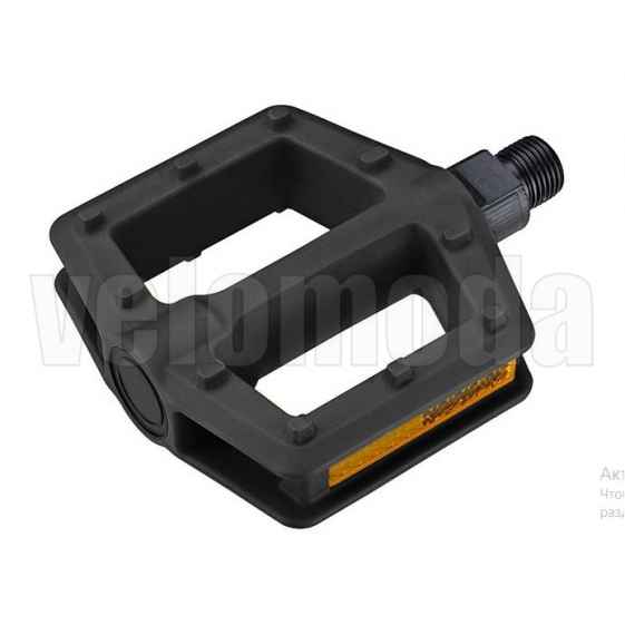 Педали Author APD-522 Junior, Cr-Mo, пластиковые (черный)