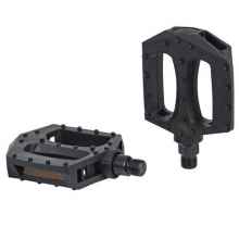 Педали STG HF-820 пластик, катафот (Черные) Педали STG HF-820 пластик, катафот (Черные)