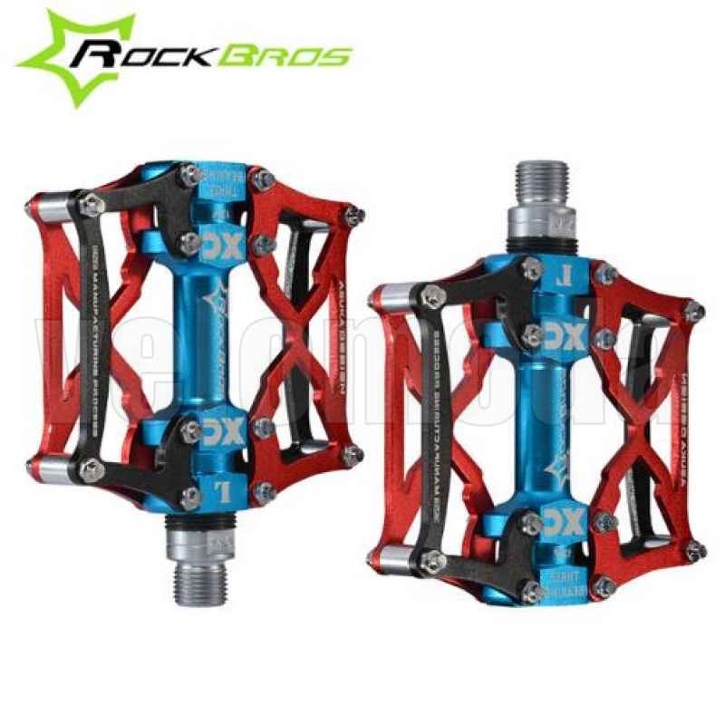 Педали для велосипеда Rockbros 12V (Красные) Педали для велосипеда Rockbros 12V (Красные)