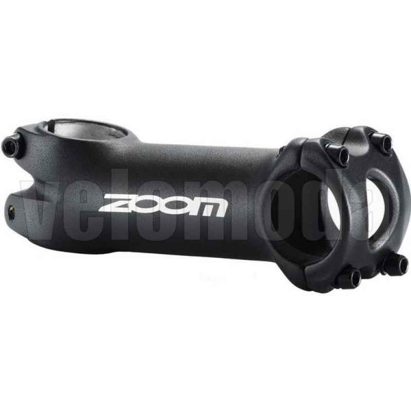 Вынос руля ZOOM D343B-8 110мм, D 25.4 mm, 7 гр. (Черный матовый)
