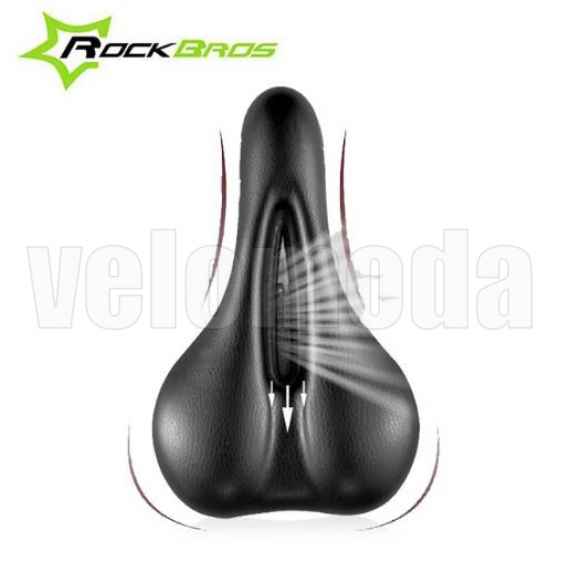 Седло для велосипеда Rockbros KS8016 Анти-Шок с вентиляцией