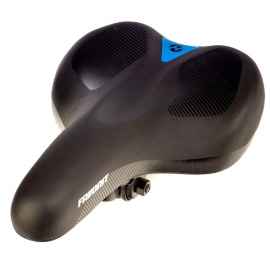 Седло для велосипеда DDK D2255 Run (Черный-зеленый)