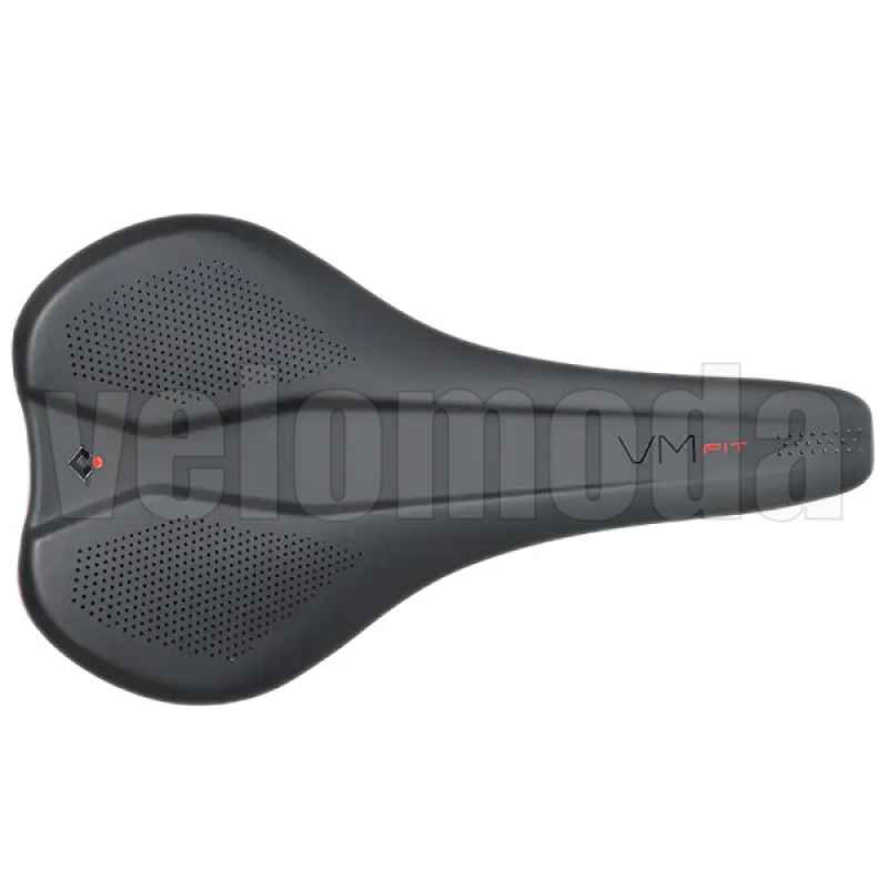 Седло для велосипеда DDK VP-8201 VM Fit (Черное)