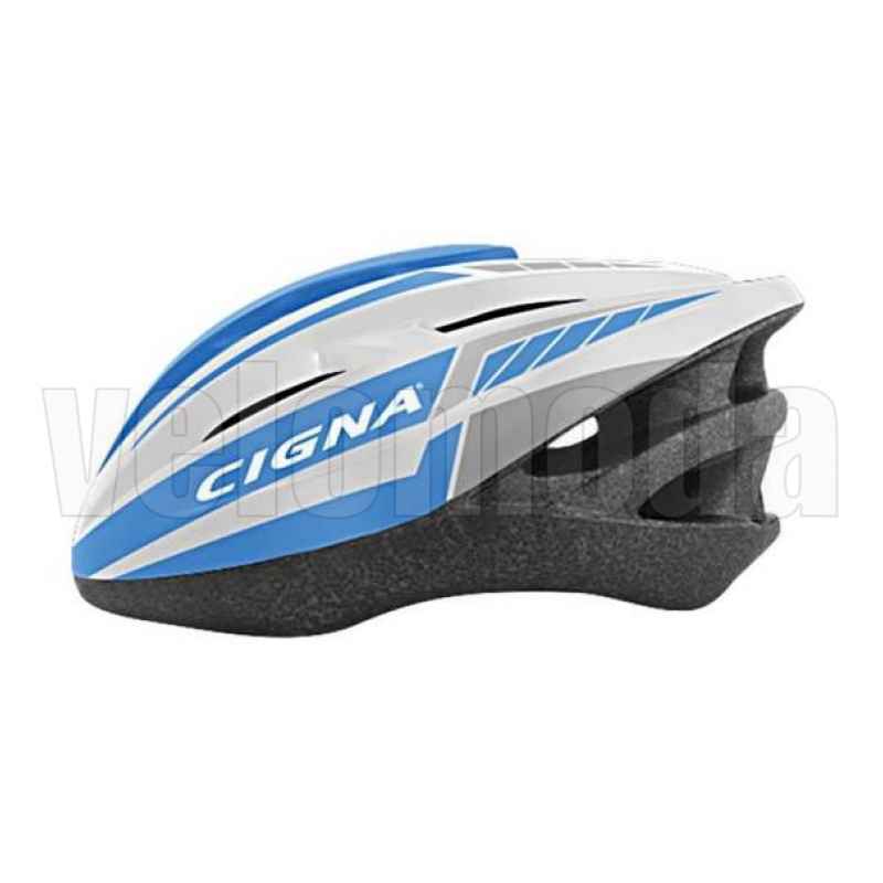 Велошлем Cigna WT-040 (Белый-синий)