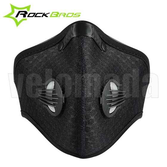 Маска (респиратор) для велосипедиста RockBros LF020 с угольным фильтром