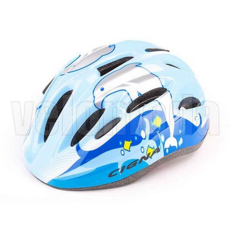 Шлем велосипедный Cigna WT-024 48-53 см (Голубой) Шлем велосипедный Cigna WT-024 48-53 см (Голубой)