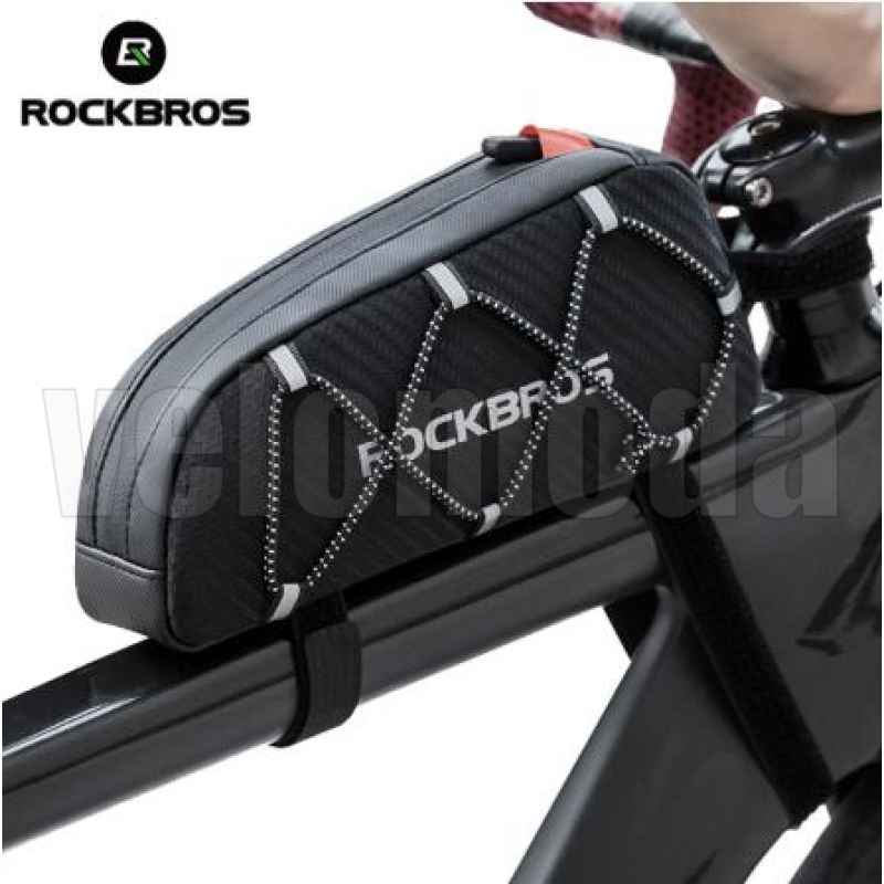 Велосумка на раму RockBros 039-BK спортивная, аэродинамическая (Чёрная) Велосумка на раму RockBros 039-BK спортивная, аэродинамическая (Чёрная)