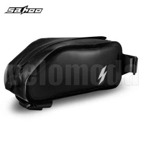 Велосумка на раму Sahoo 122009 420D нейлон (черная)