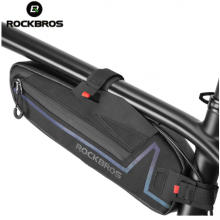Сумка на (под) раму треугольник RockBros B56 (Черный) Сумка на (под) раму треугольник RockBros B56 (Черный)