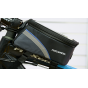 Велосумка с держателем для телефона на раму Roswheel 12496L-B5 до 6 дюймов (черная с синим)