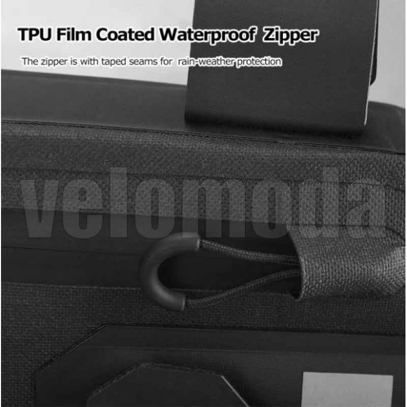 Велосумка под раму Sahoo 122033 треугольник 2L (Чёрная)