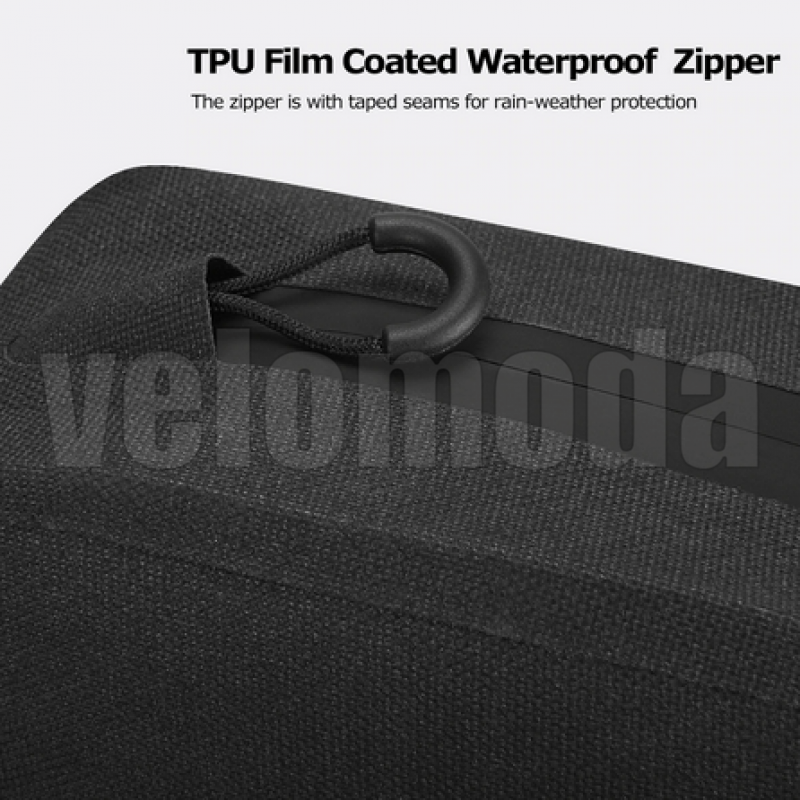 Велосумка на раму Sahoo 122032 спортивная, аэродинамическая 1L (Чёрная)