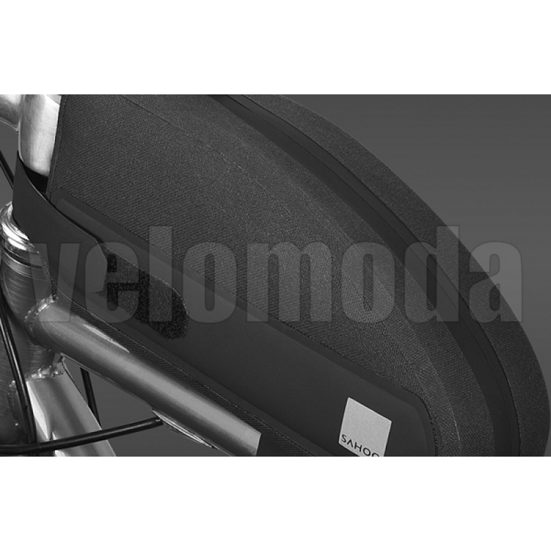 Велосумка на раму Sahoo 122032 спортивная, аэродинамическая 1L (Чёрная)