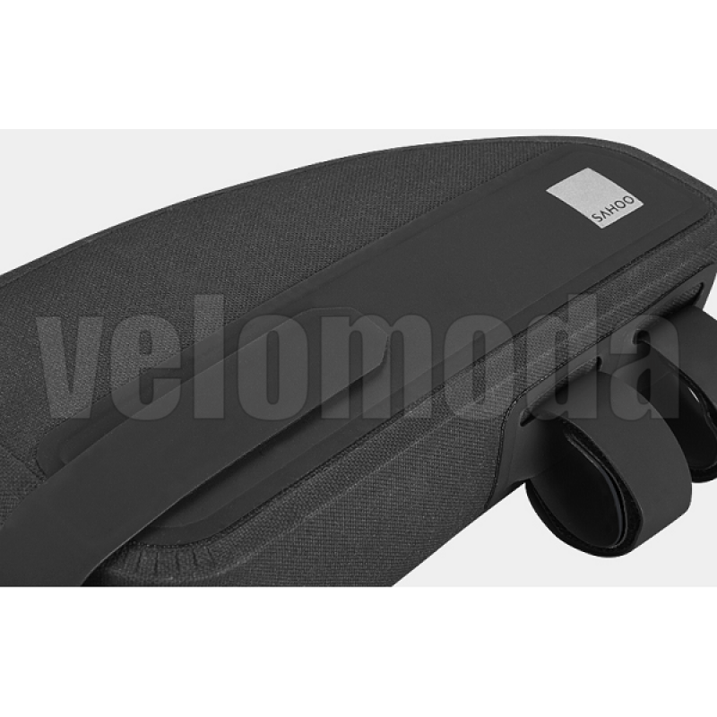 Велосумка на раму Sahoo 122032 спортивная, аэродинамическая 1L (Чёрная)