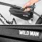 Велосумка под раму Wild Man ES4 водонепроницаемая 1.2L (Чёрный карбон)