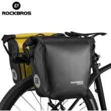 Сумка на багажник 10л Rockbros AS-003 водонепроницаемая (черная, 1шт) Сумка на багажник 10л Rockbros AS-003 водонепроницаемая (черная, 1шт)