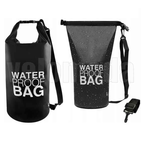 Сумка водонепроницаемая Water prof Bag 5л (Черная)