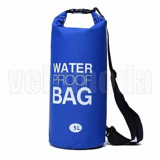 Сумка водонепроницаемая Water prof Bag 5л (Синяя)