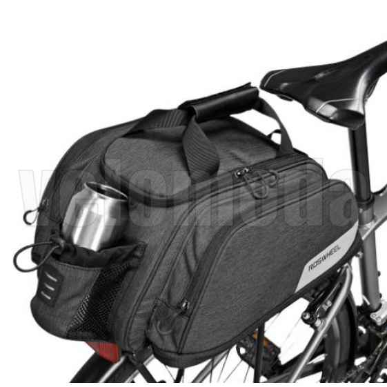 Велосумка на багажник Roswheel 141472 раскладная 8-14л