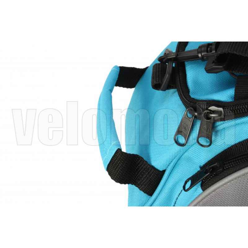 Велосумка на багажник 14л Roswheel 14541 (серо-голубая)