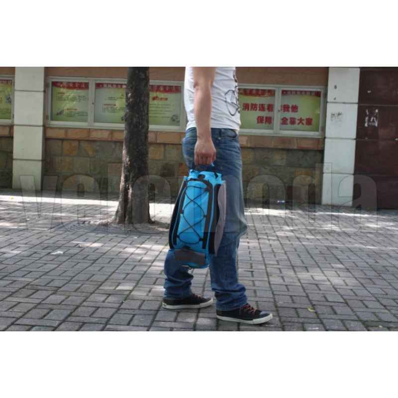 Велосумка на багажник 14л Roswheel 14541 (серо-голубая)