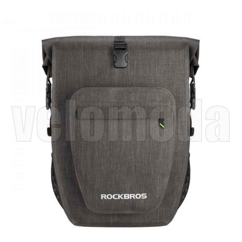 Сумка на багажник 20л Rockbros AS-001 водонепроницаемая (серый, 1шт) Сумка на багажник 20л Rockbros AS-001 водонепроницаемая (серый, 1шт)