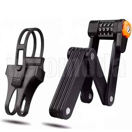 Замок для велосипеда Night Armor Secure сегментный, кодовый
