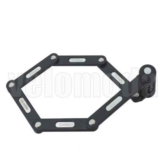 Велозамок 2K 89812 кодовый, складной с креплением