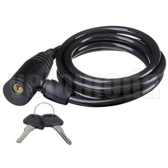 Замок для велосипеда STG X10428 8*1500 мм автоматический