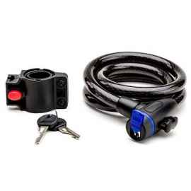 Велозамок мини с ключом Rockbros A1CBK (Чёрный)