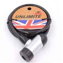 Велозамок Unlimite 102.114 автоматический 8*1800mm Велозамок Unlimite 102.114 автоматический 8*1800mm