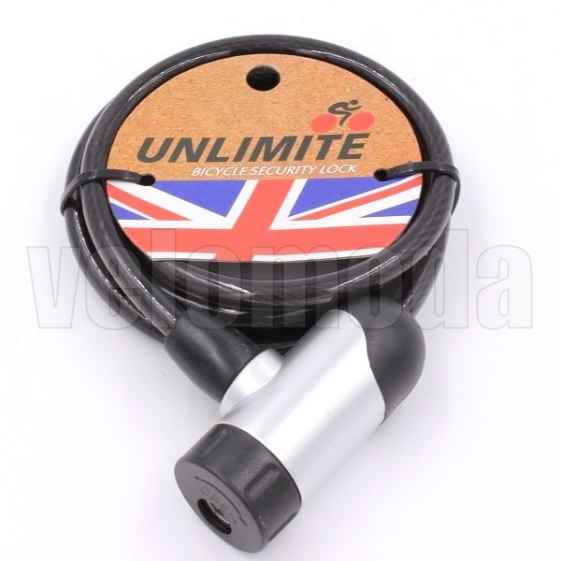Велозамок Unlimite 102.114 автоматический 8*1800mm