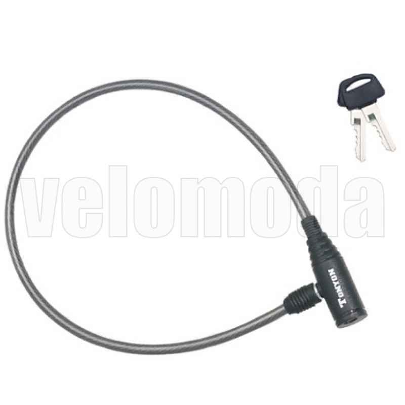 Замок велосипедный Tonyon 414K-0865, 8 мм, 650 мм