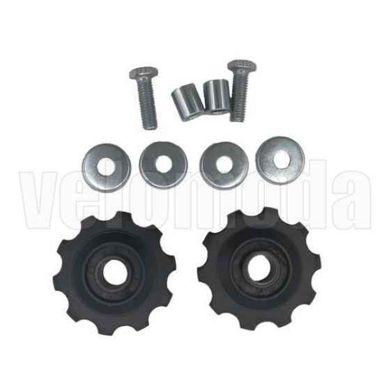 Ролики переключателя 40 мм, 10 зуб, комплект 5-680083 (Черные)