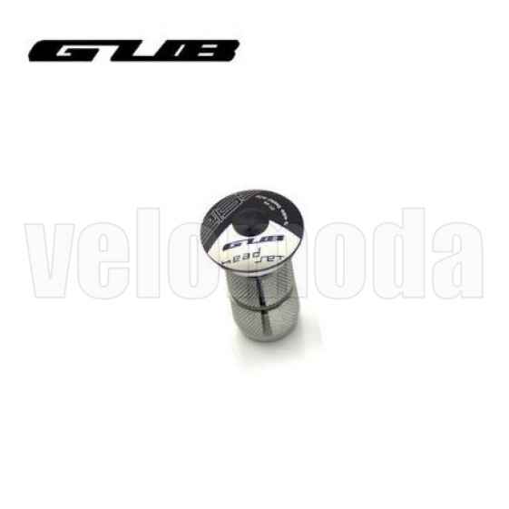 Крышка рулевой колонки (выноса) GUB CT-28 с болтом и якорем (черный)