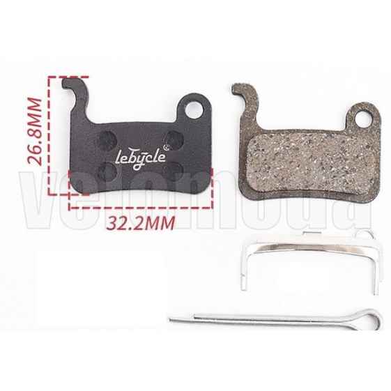 Колодки тормозные LeBycle LE-11P для Shimano M596, M595, M545, M775 и проч.