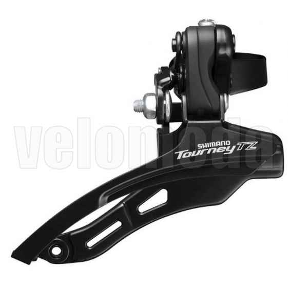 Переключатель передний Shimano TZ500, нижн. тяга, 28.6, 42T