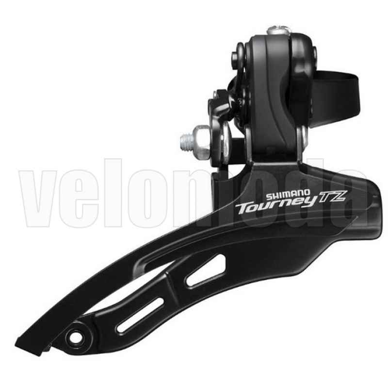 Переключатель передний Shimano TZ500, нижн. тяга, 28.6, 42T Переключатель передний Shimano TZ500, нижн. тяга, 28.6, 42T