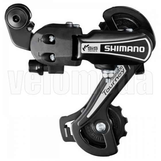 Переключатель задний Shimano TY21-B 6 ск, крепление на болт, б. уп.