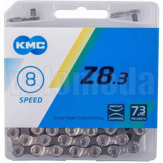 Цепь KMC Z8.3 (Z72) 6,7,8 скоростей, 116 звеньев