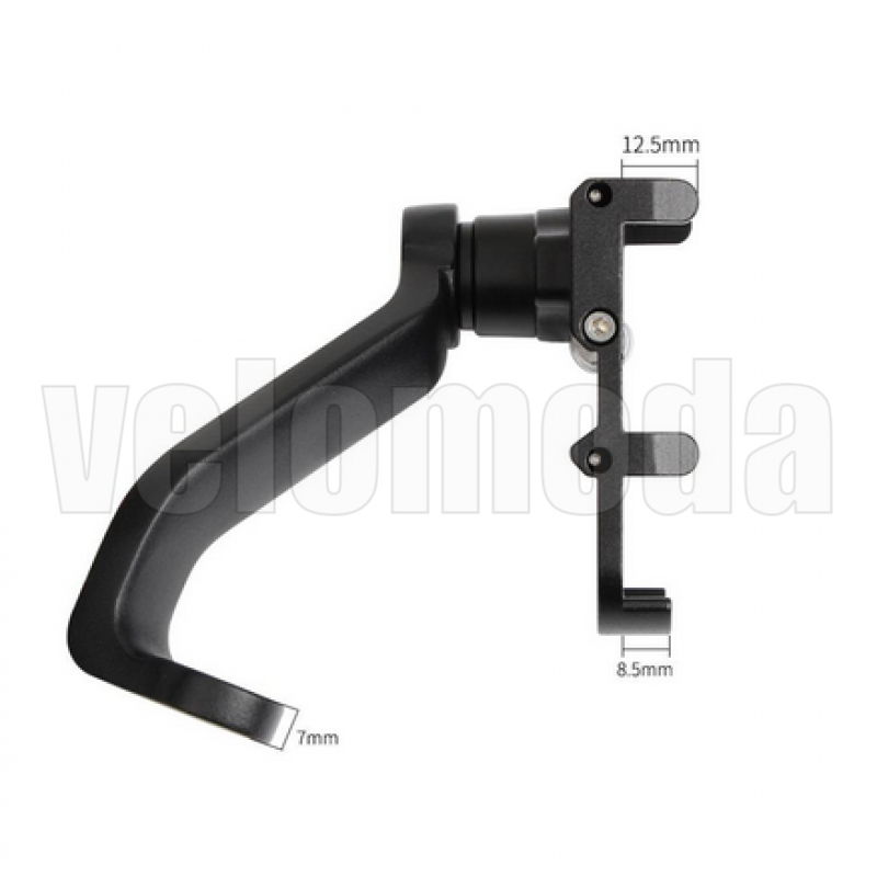Держатель для телефона на руль мотоцикла под болт GUB Pro 2-MD алюминиевый (Чёрный)