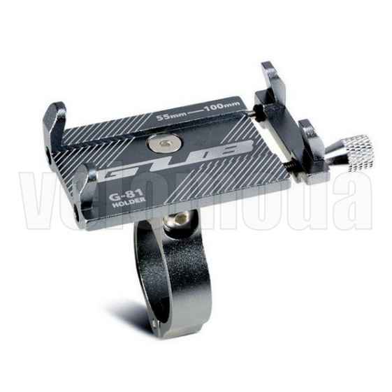 Держатель для телефона GUB G-81 (55-100 мм) (Титан)