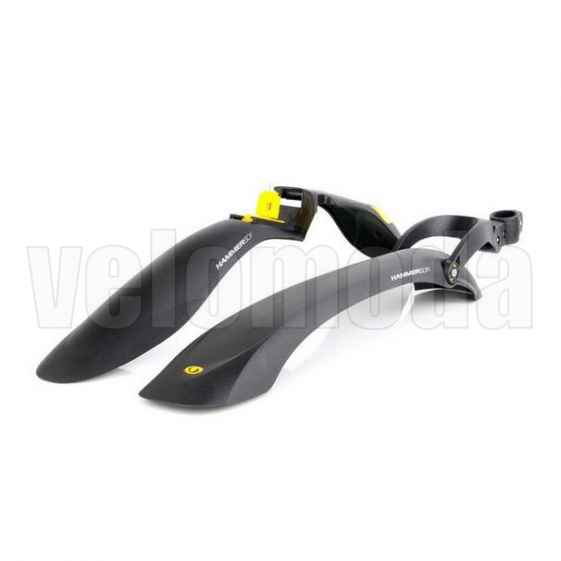 Комплект щитков Simpla Hammer SDE, 24-28 (Черный-желтый)