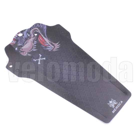 Велосипедное крыло Meroca переднее/заднее, полипропилен (Волк)