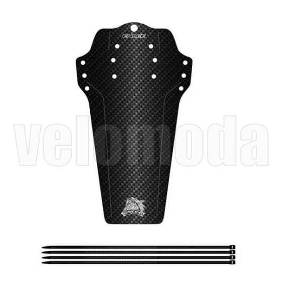 Велосипедное крыло Enlee переднее/заднее, полипропилен (Карбон)